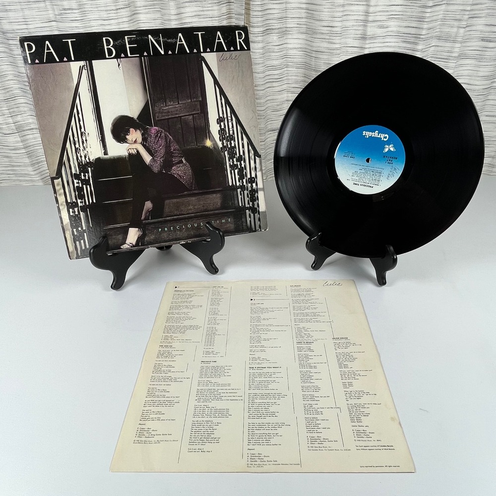 Pat Benatar Precious Time Vinyl LP Record 1981 Chrysalis CHR 1346 Fire and Ice